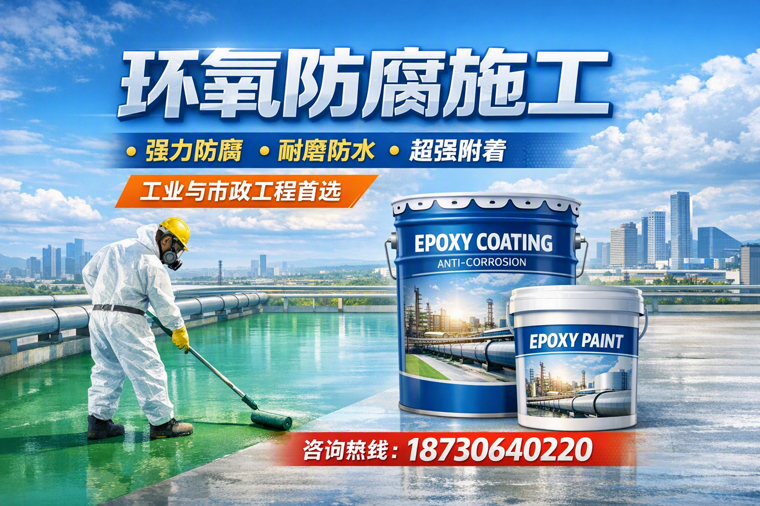在 西宁 进行环氧防腐施工的注意事项