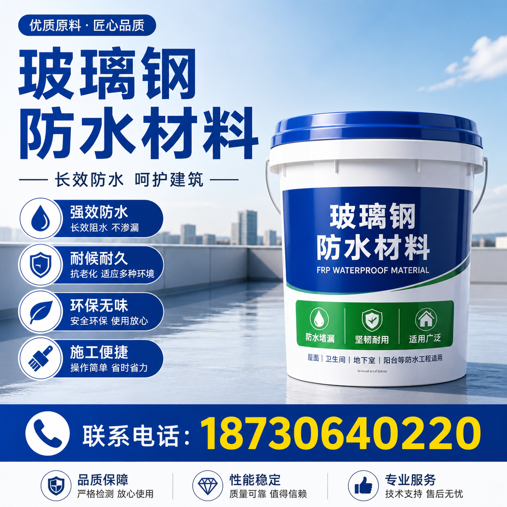从零开始了解玻璃钢防水材料,西宁 入门指南