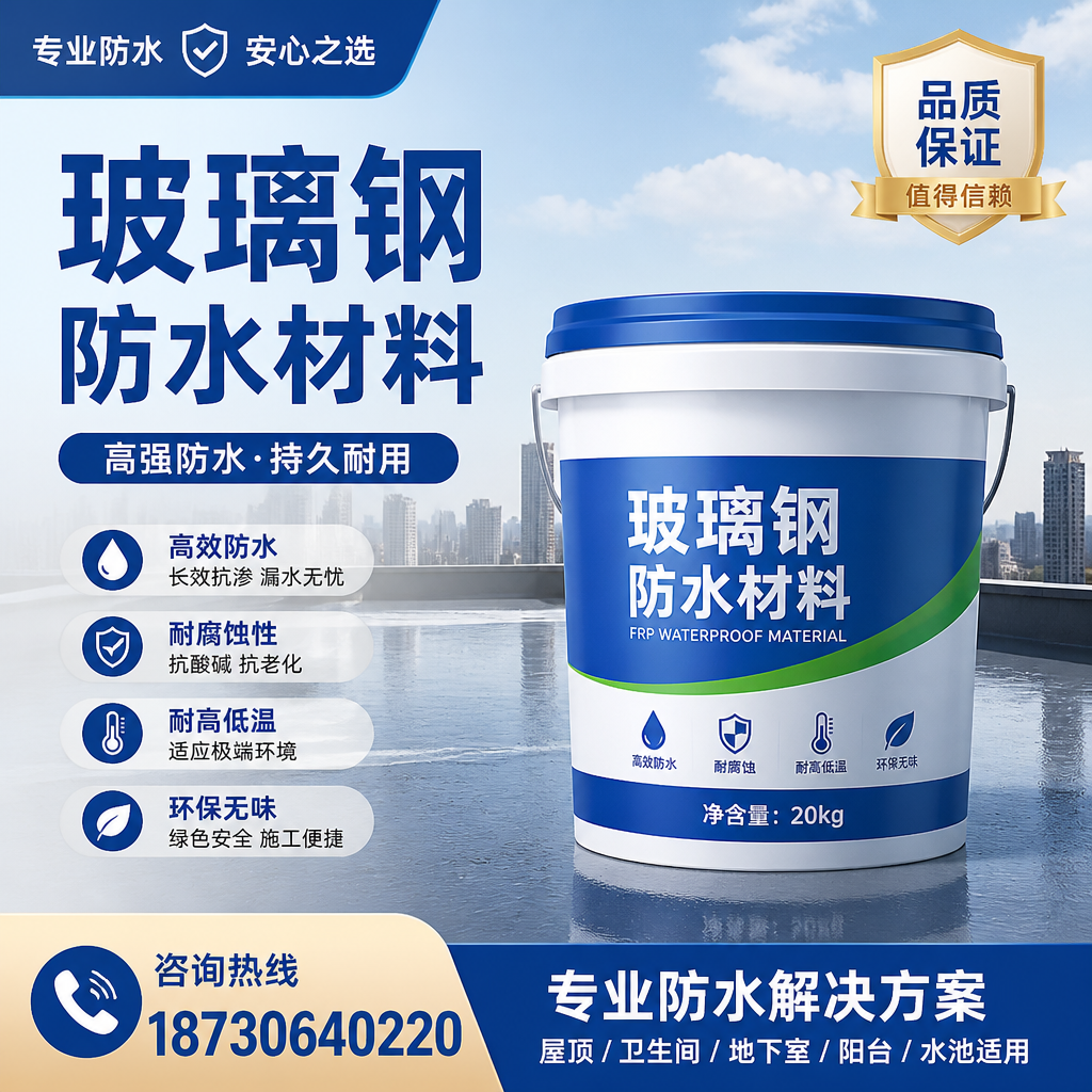 了解玻璃钢防水材料的市场趋势,西宁 企业不可不知